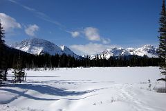 10 Spray Lake, Mount Shark, Mount Morrison and Mount Turner From Highway 742 Smith-Dorrien Spray Trail In Kananaskis In Winter.jpg